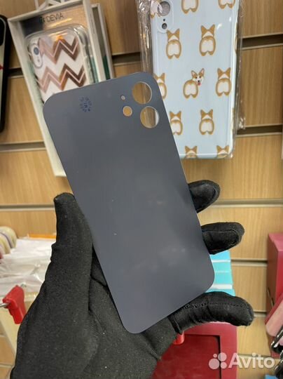 Задняя крышка iPhone 12 синяя