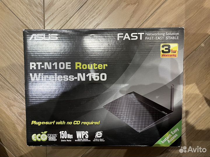 Роутер Asus RT N10E