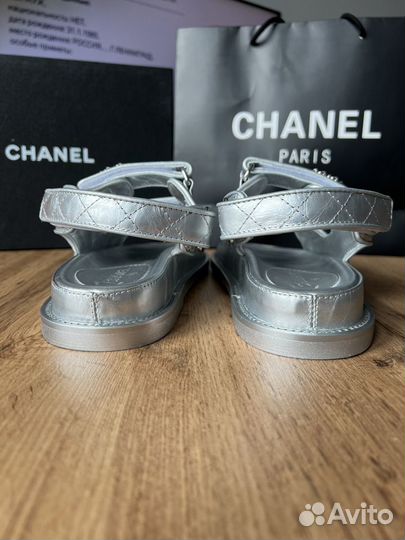 Сандалии Chanel