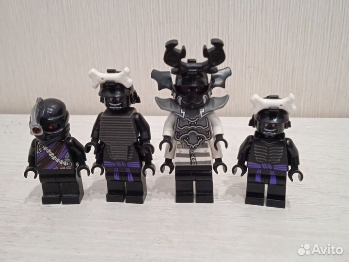 Lego ниндзяго минифигурки