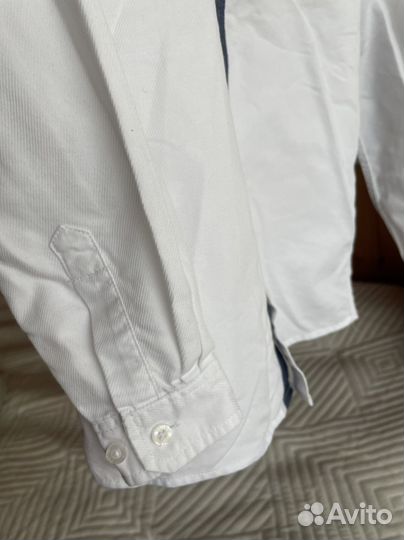 Рубашка белая для мальчика 116 размер