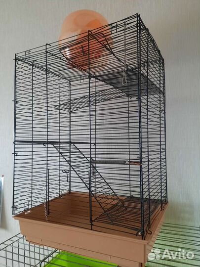 Клетки, тунели, шары, поилки, чашки Б/У