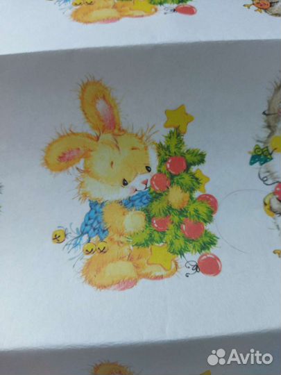 Водорастворимые картинки для мыла Заяц