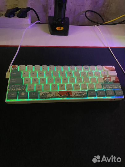 Кастомная клавиатура на базе gk61