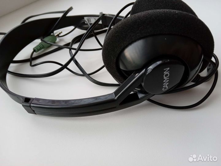 Гарнитура canyon CNE-CHS01B Black