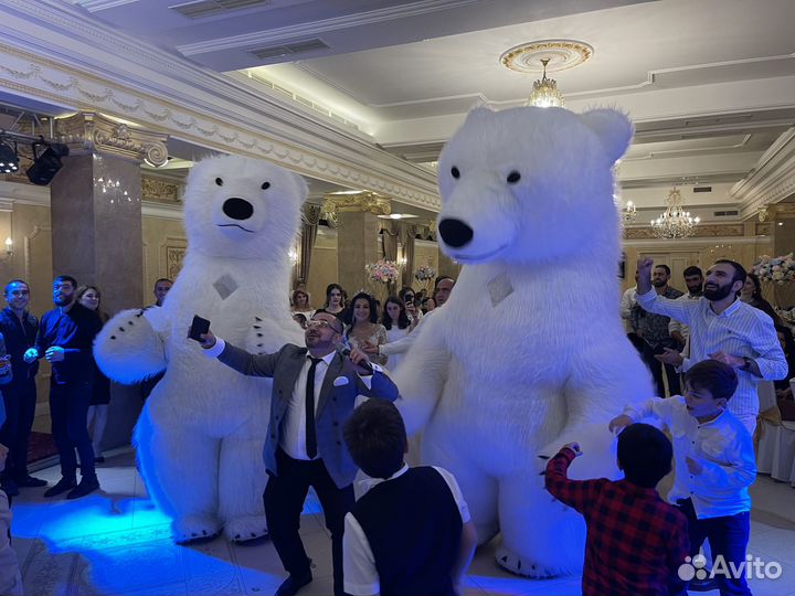 Аниматор / Белый Медведь / Ростовая Кукла