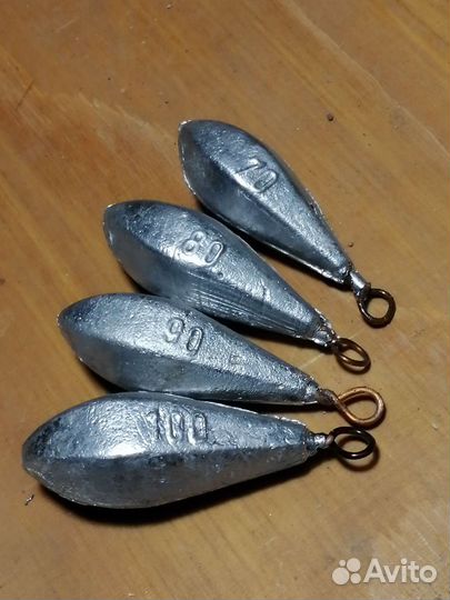 Рыболовные грузила 70-100г