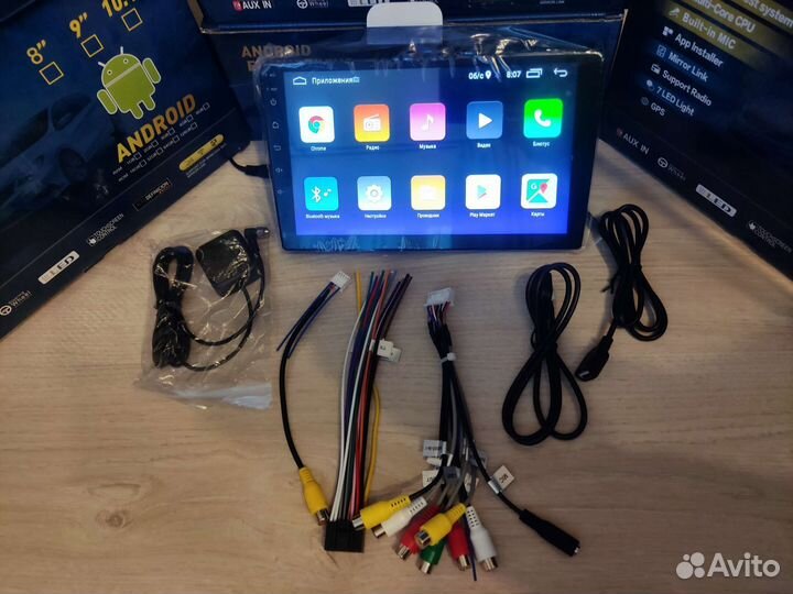 Магнитолы на 9 дюймов, андроид