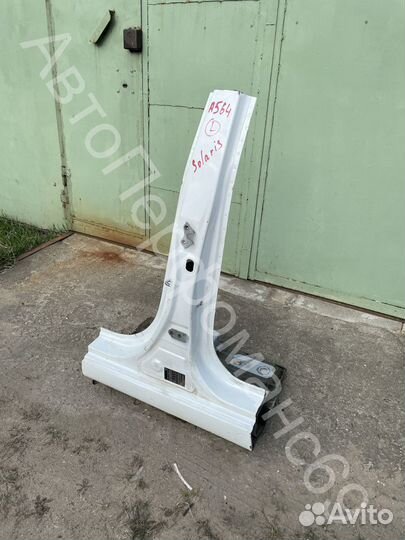 Стойка средняя левая и порог Solaris 1 (2010-2017)