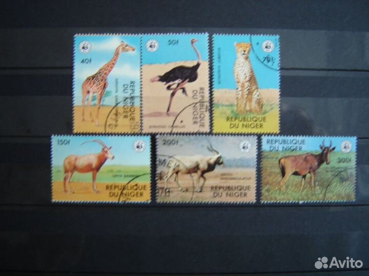 Животные на марках зарубежных стран