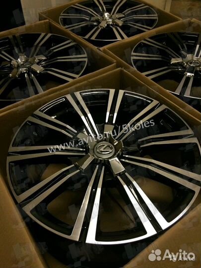 Литые диски на Lexus LX570 R22