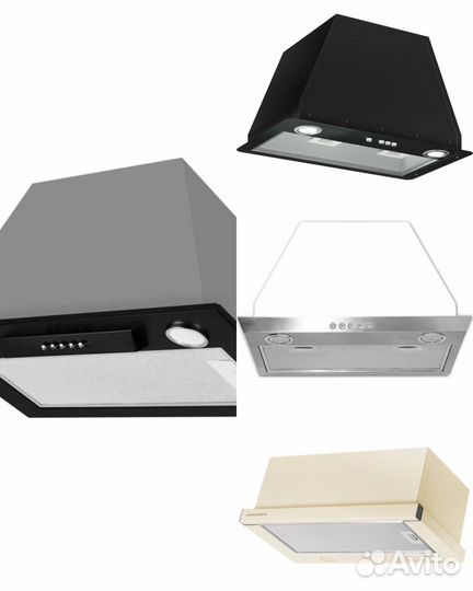 Вытяжка для кухни 60 см встраиваемая