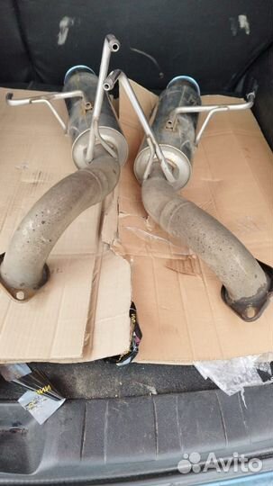 Глушитель subaru forester sh