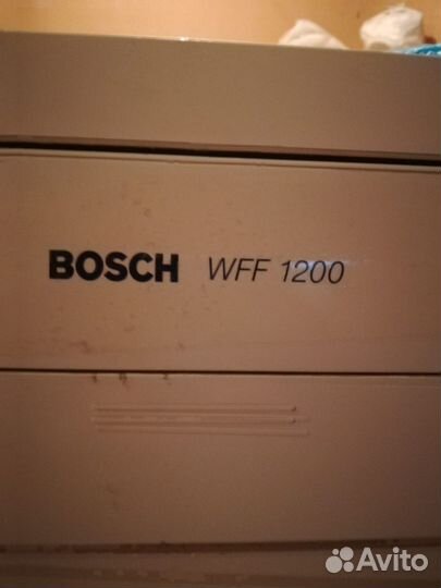 Стиральная машина bosch