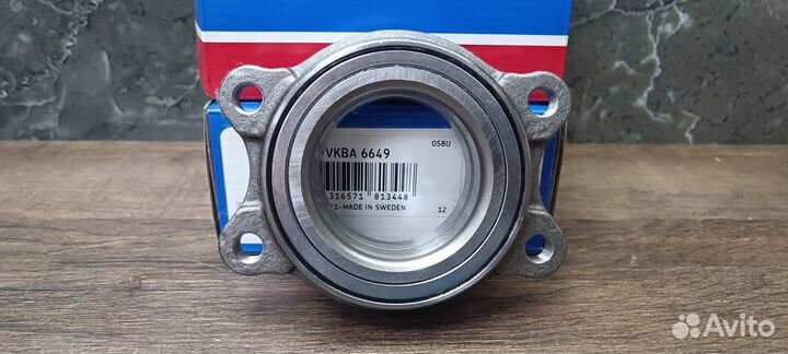 Ступичный подшипник передний SKF vkba6649