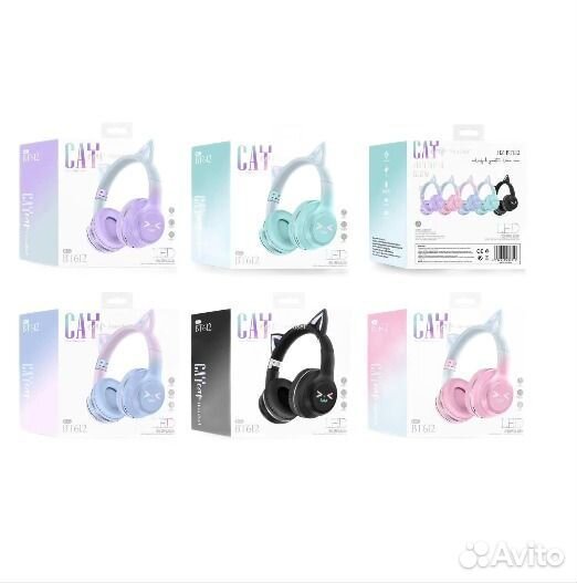 Bluetooth наушники Cat ear BT612