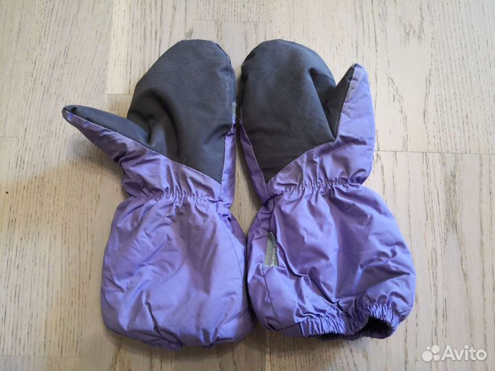 Краги для девочки зимние меховые Kerry р-р 4