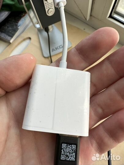 Адаптер Lightning-USB для iPhone и iPad