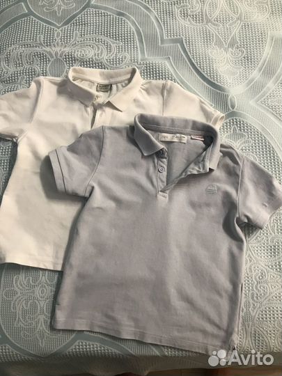 Рубашка zara для мальчика 110 см