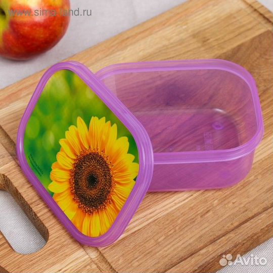 Ланч-бокс «Подсолнух», 500 мл