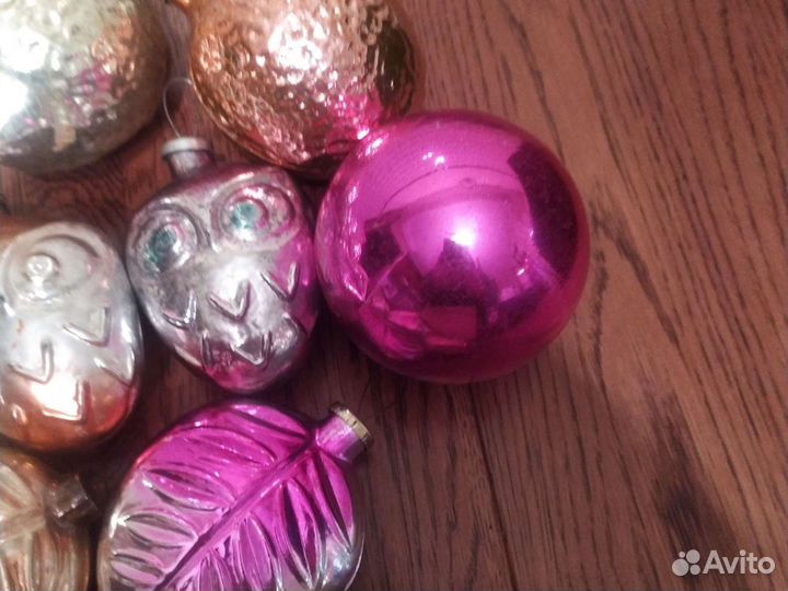 Елочные игрушки СССР