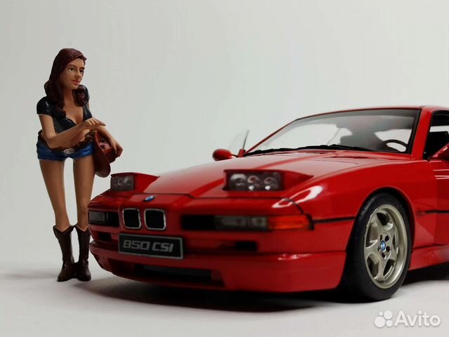 Bmw 850csi E31 Red Solido 1:18