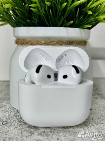 AirPods 4 шумодав + чехол