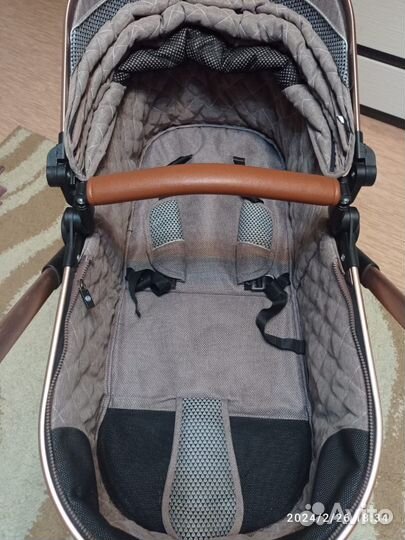 Коляска-трансформер 3 в 1 Luxmom v9