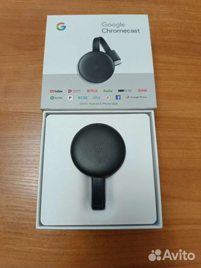 Приставка для тв-Chromecast google оригинал