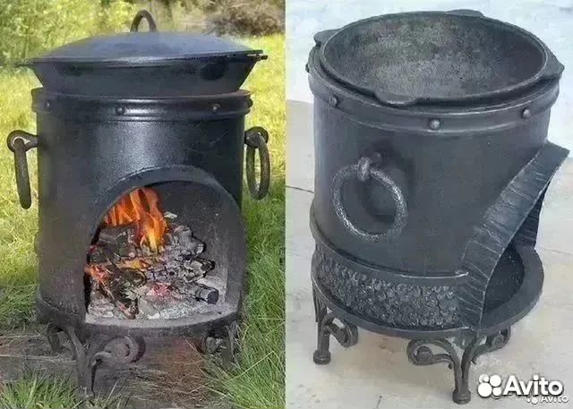 Печь под казан №2