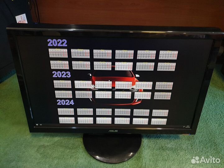 Монитор Asus диагональ 22 дюйма