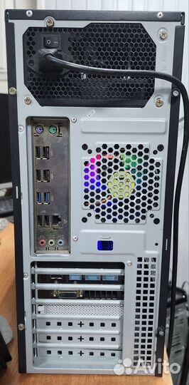 Игровой пк AMD FX-8320 8Ядер/16Gb-RAM/RX-470-4Gb