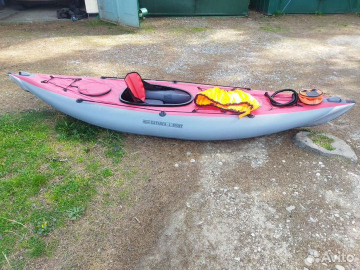 Лодка надувная одноместная