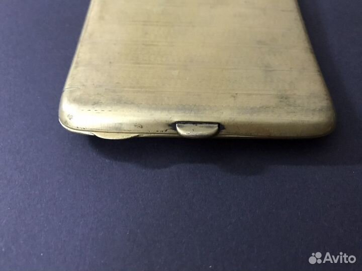 Редкий Портсигар 30х годов Винтаж под золото