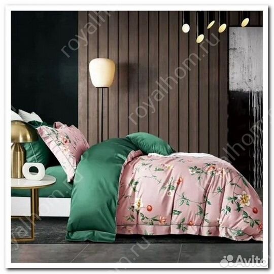 Двуспальное постельное белье Roberto Cavalli Евро