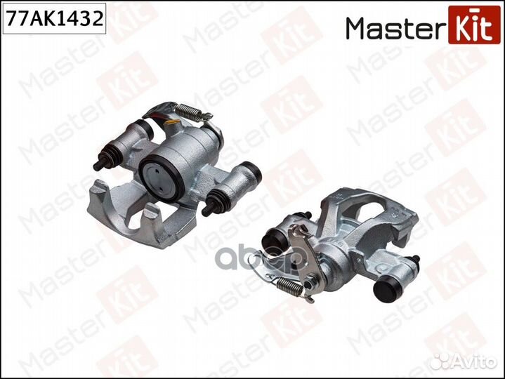 77AK1432 Тормозной суппорт зад. лев. Opel movan