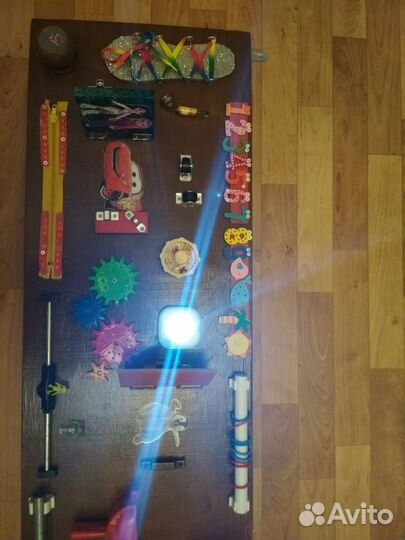 Бизиборд-Развивающая доска. Карты игральные