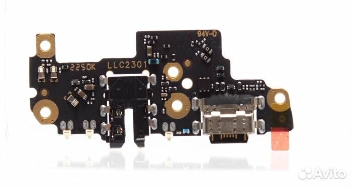 Шлейф для Xiaomi Redmi Note 8 Pro (плата) + Разъем