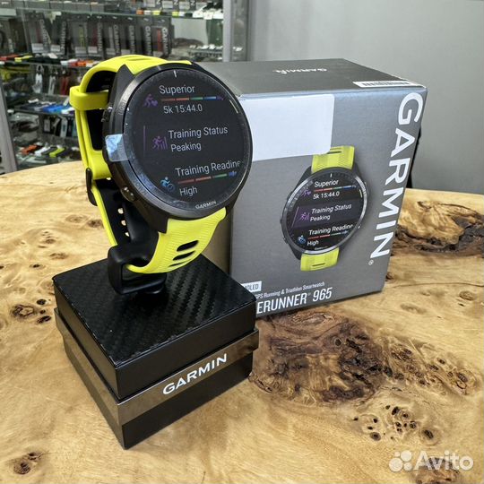 Garmin Forerunner 965 Black желто-черн. band