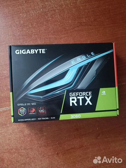 Видеокарта rtx 3060 gigabyte eagle oc 12gb