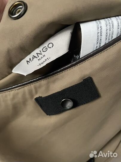 Пальто мужское mango