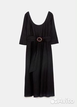 Платье Zara лен, 34 eur