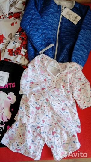Пакет новых вещей на девочку на рост 92 - 98 см