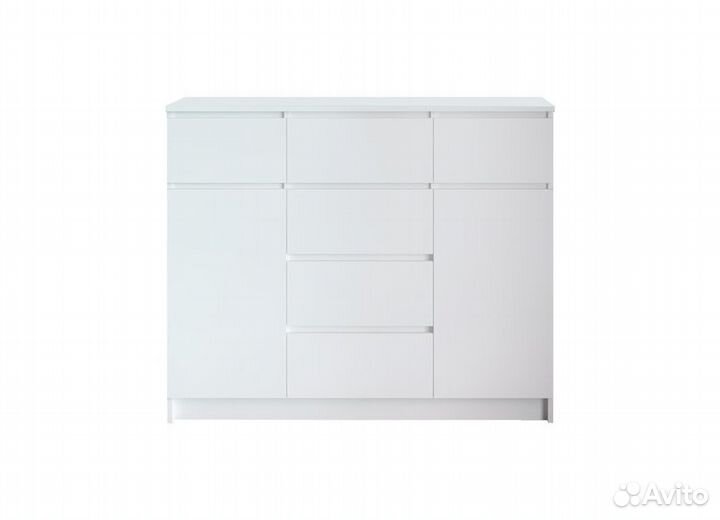 Комод Мори мк 1200.4 Белый
