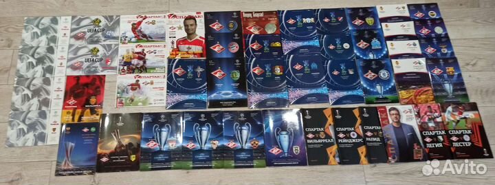 Программы Спартака в Еврокубках