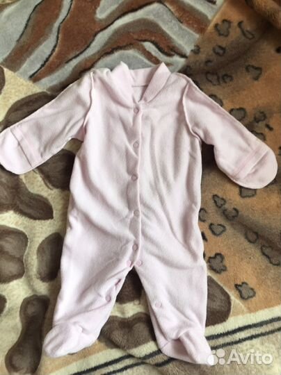 Флисовый комбинезон