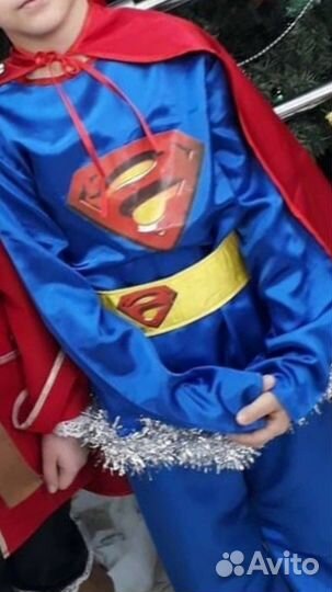 Детский новогодний костюм супермена