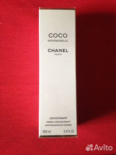 Coco Mademoiselle chanel Дезодорант 100мл,Франция