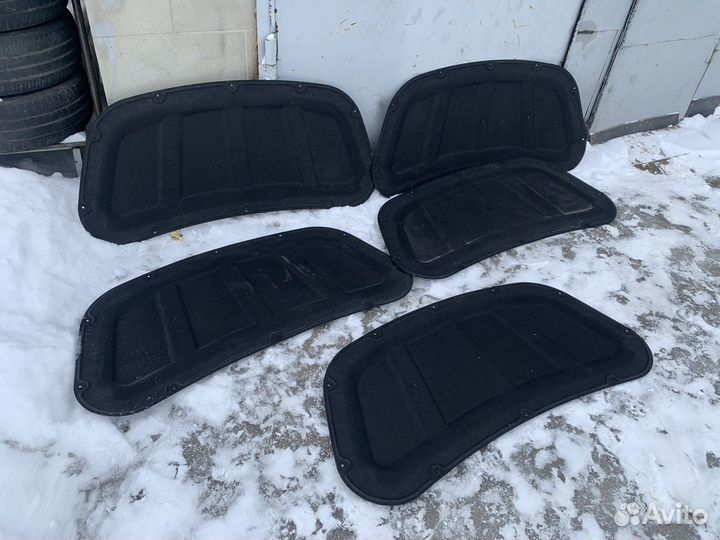 Обшивка капота Kia Rio 4 Оригинал