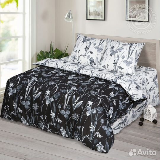 Комплект постельного белья бязь 2,0 сп. с евро